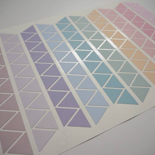 minimoi - Wholesale Wall Decor - Kids & Baby - Pastel Colors Triangle Stickers3