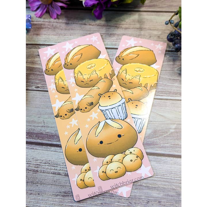 Cozy Bakery - Ghibli-Inspired Bookmark - Glossy Cardstock for wholesale by Witchbriar Cottage