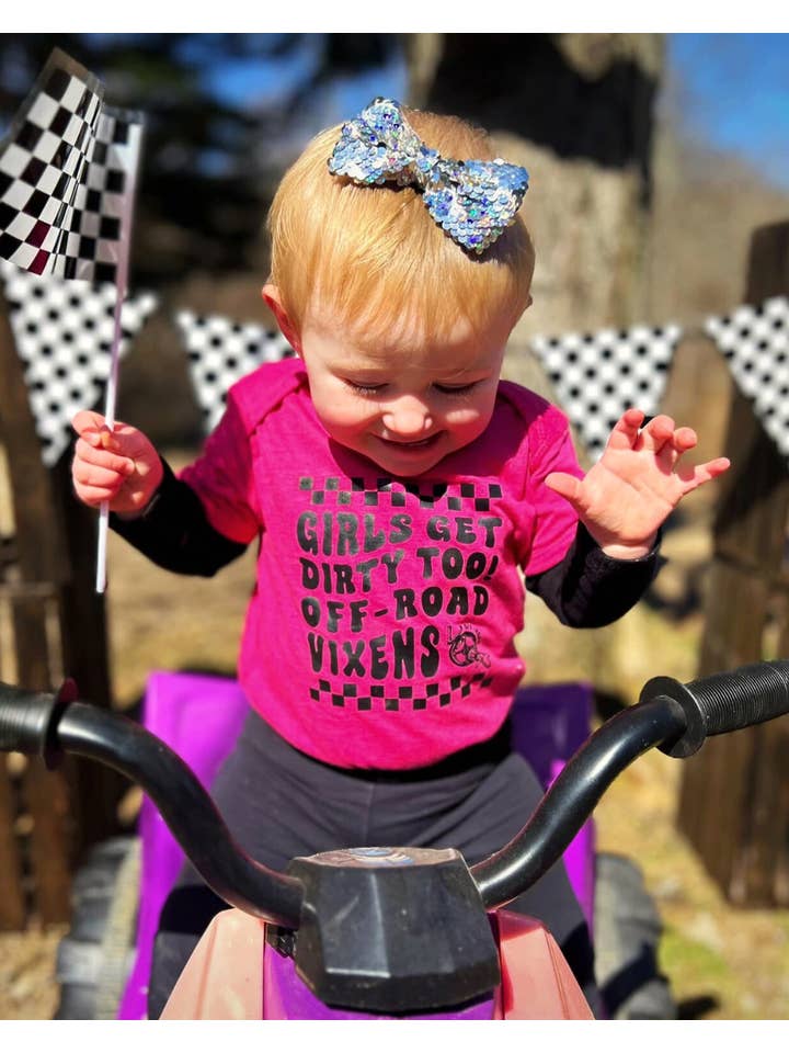 Off Road Vixens Clothing Co. - Wholesale Bodysuit (Non-Footed) - Baby - Groovy Vibes Onesie