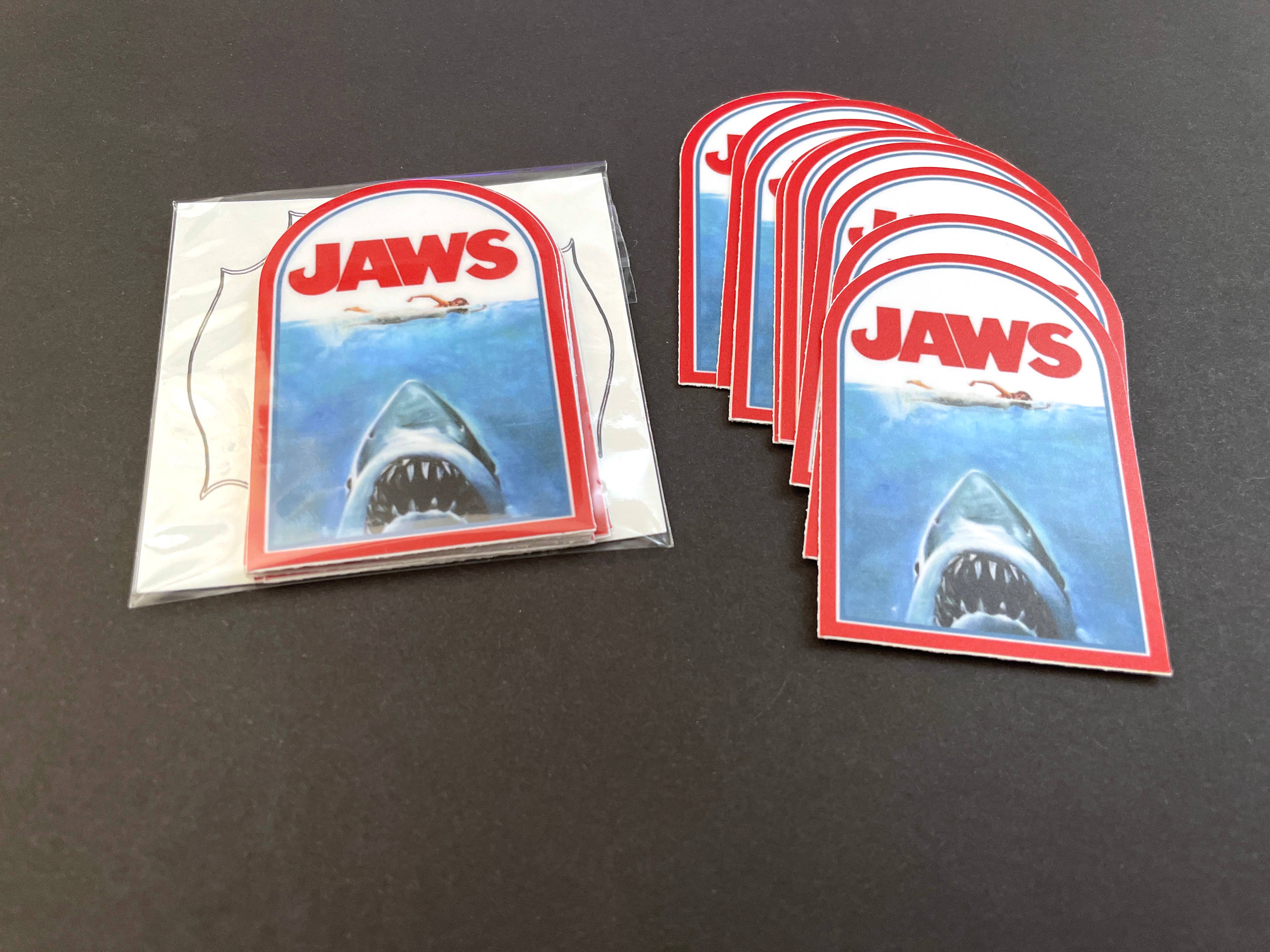 drawn by water - Wholesale Sticker - Jaws Sticker Waterproof Vinyl 5