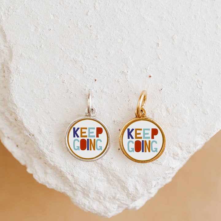 Keep Going Pendant Charm for wholesale by Bel Kai
