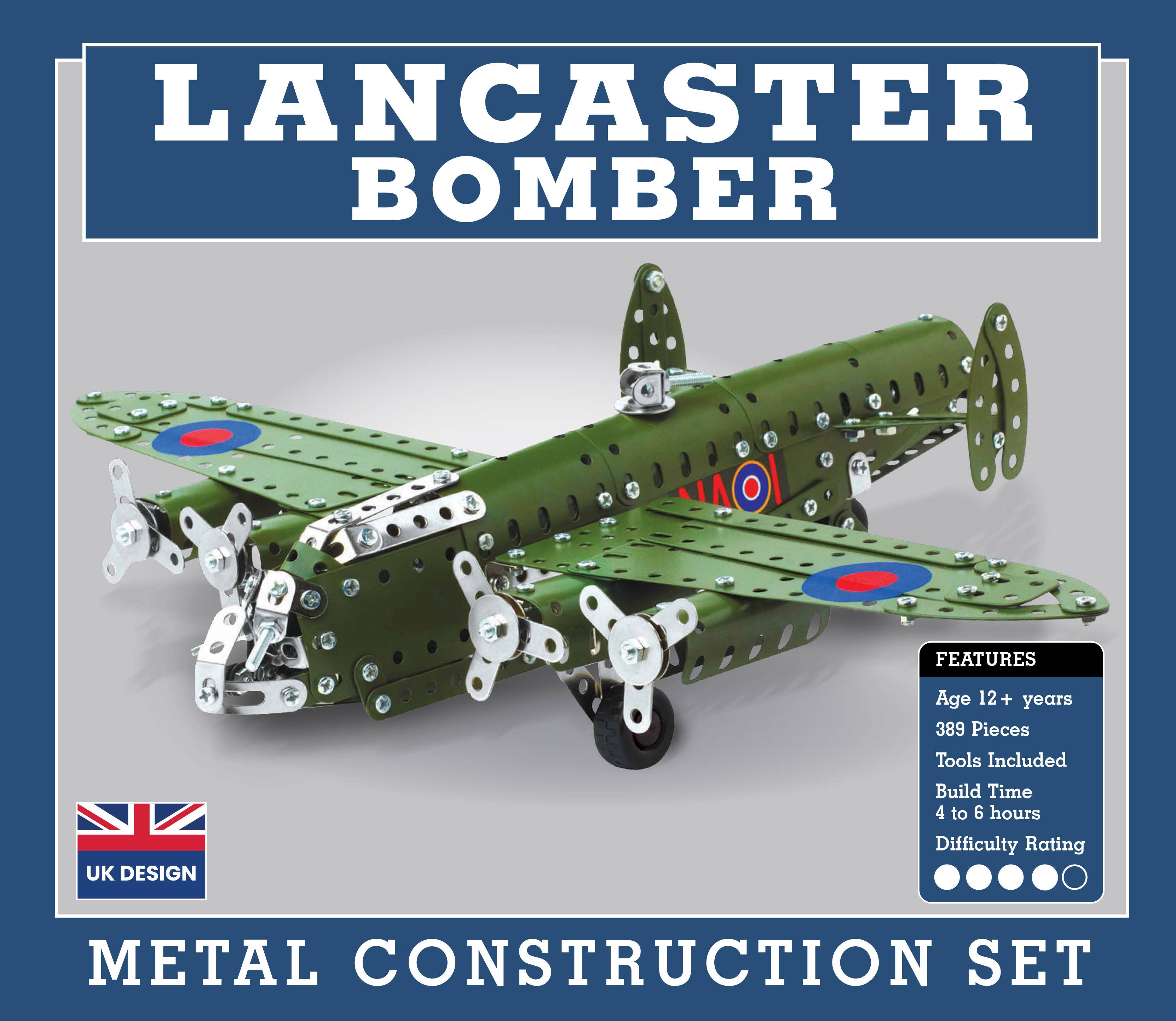 Coach House Partners – wholesale Building set – Child – Lancaster Bomber Metal Construction Set2