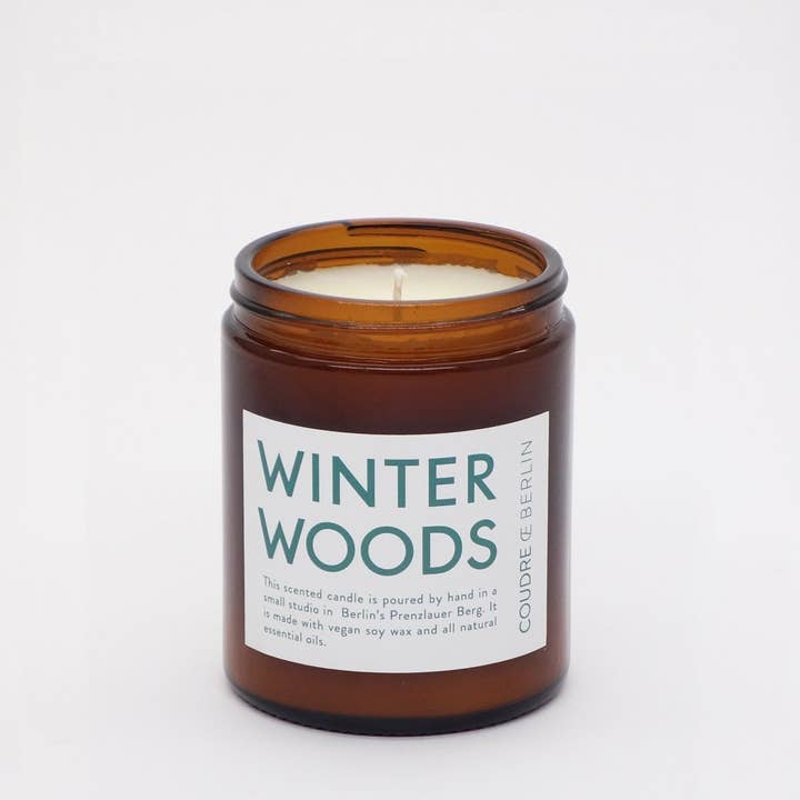 Coudre Berlin - Wholesale Jar/Filled Candle - WINTER WOODS/ESSENTIALS scented candle