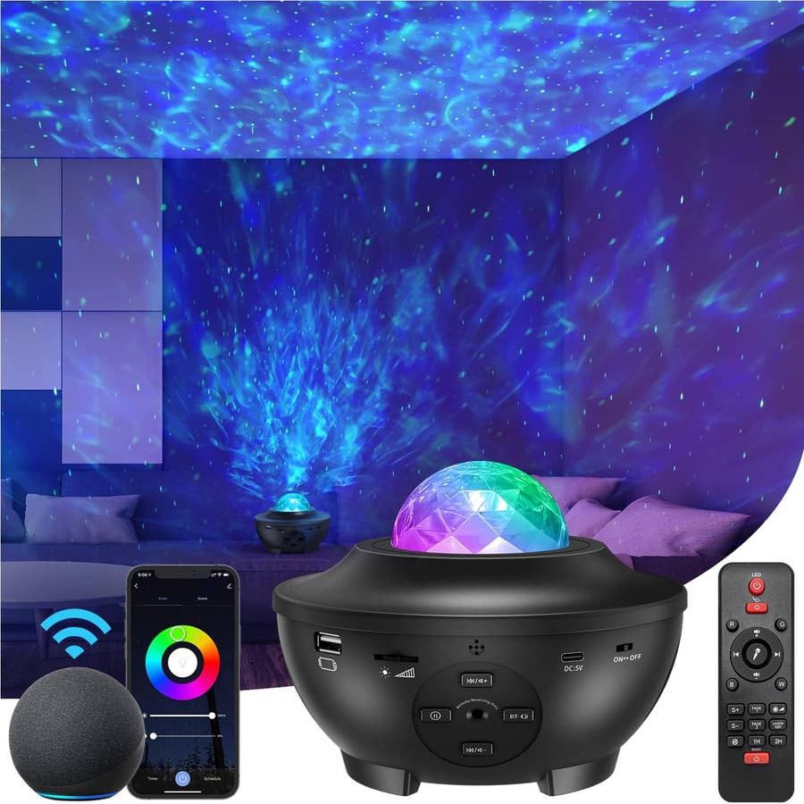 AstroLite LED Projector With Bluetooth & White Noise