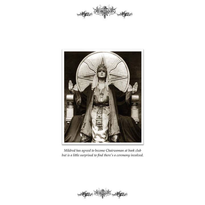 VINTAGE LADIES COLLECTION – Engroshandel Notesbog – Vintage Ladies Collection: Book Lovers log, softcover5