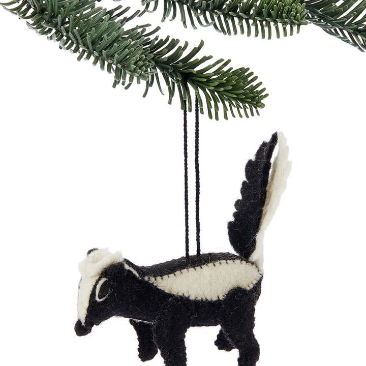 Silk Road Bazaar - Wholesale Ornament - Skunk Ornament