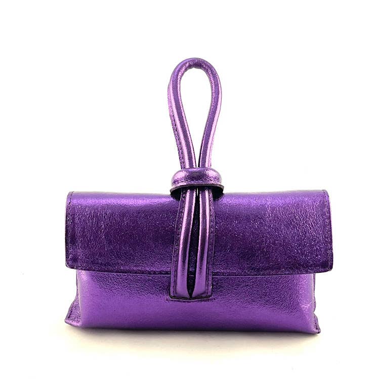 MILANO AMOUR - Vendita all'ingrosso Pochette - Donna - POCHETTE MICHELLE LAMINATO CON NODO8