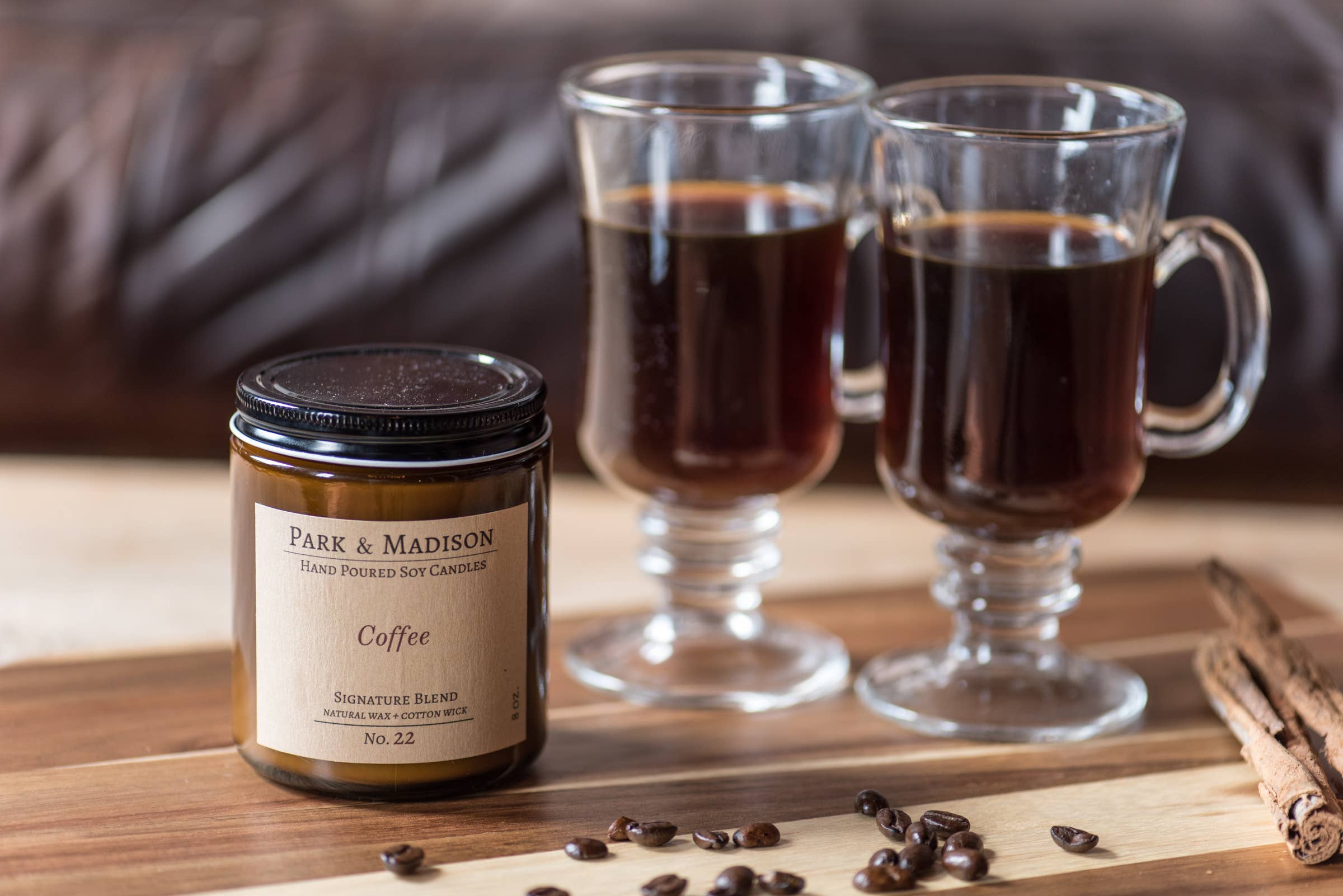 Park & Madison – Großhandel Kerze im Glas / gefüllte Kerze – Soja-Kerze1