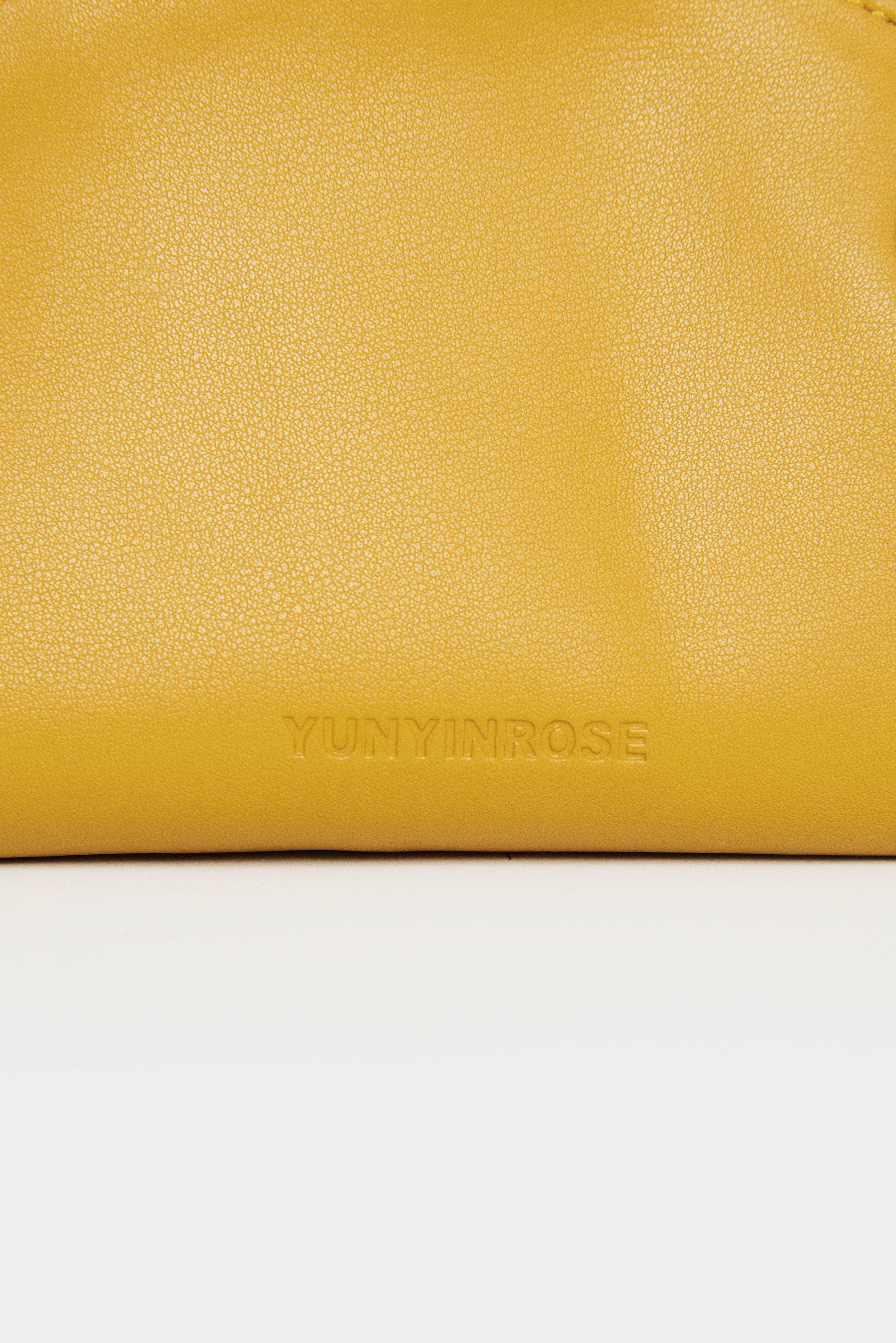 Yunyinrose - Wholesale Top Handle Bag - Women's - Gyoza bag mustard mini cowhide7