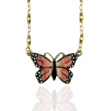 Olwenne Crystal Butterfly Necklace Olwenne Crystal Butterfly Necklace