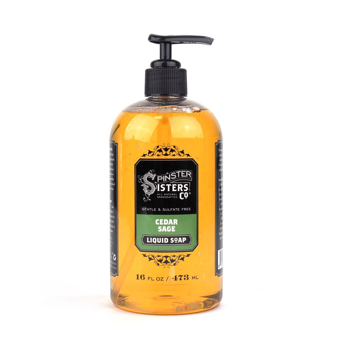 Spinster Sisters Co. / Old Salt Grooming Supply - Wholesale Hand Soap/Wash - Liquid Soap - Hydrating - Babassu Seed Oil1