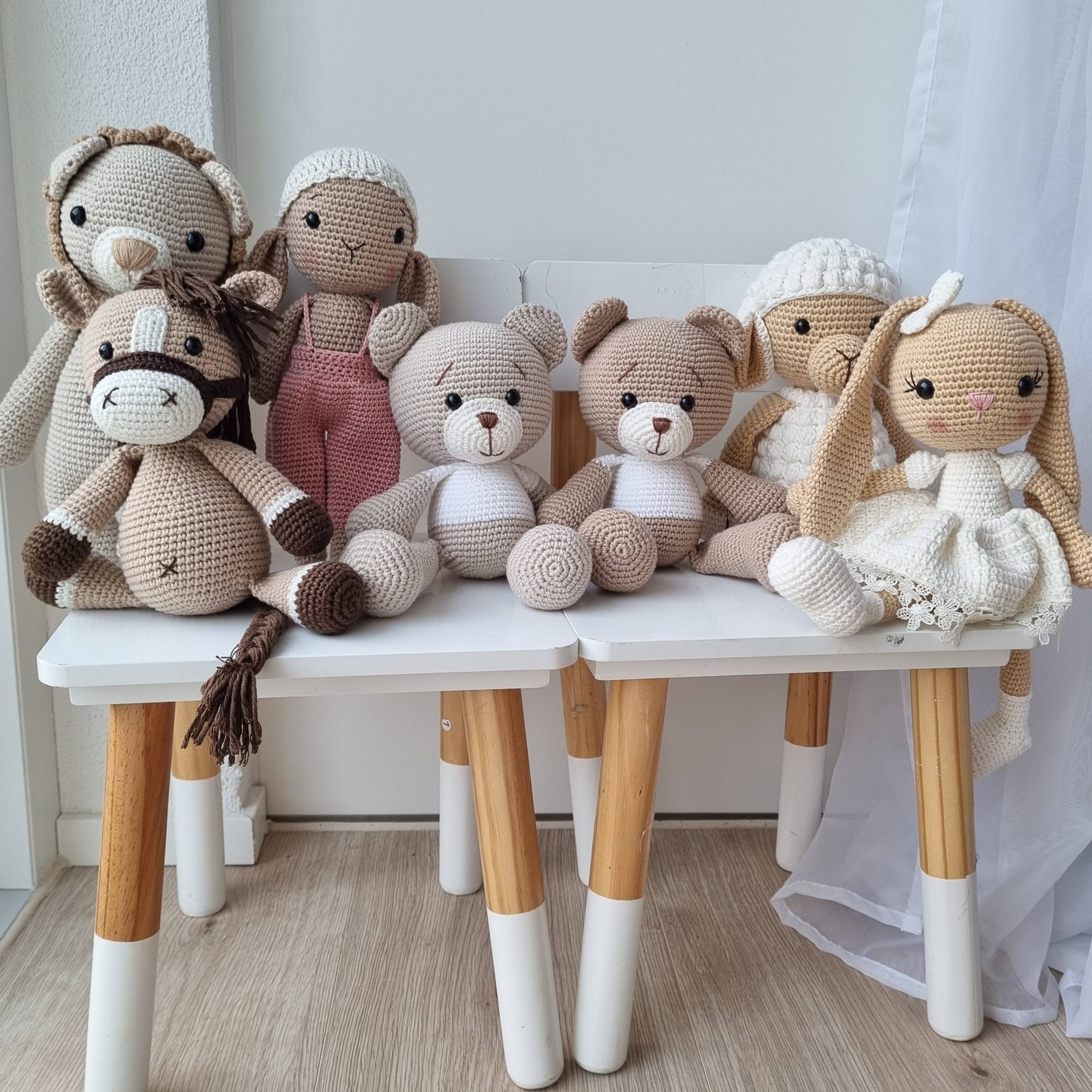 Teddi Bebe - Wholesale Stuffed/Plush Toy - Kids & Baby - XXL horse brown/beige5