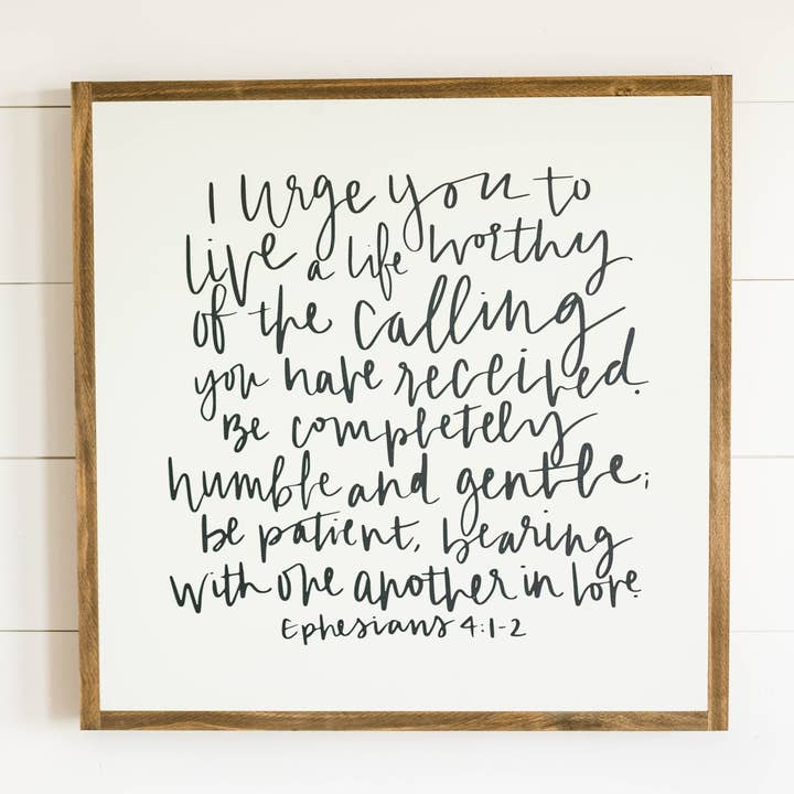 Ephesians 4 | Wall Art for wholesale by Joyfully Said