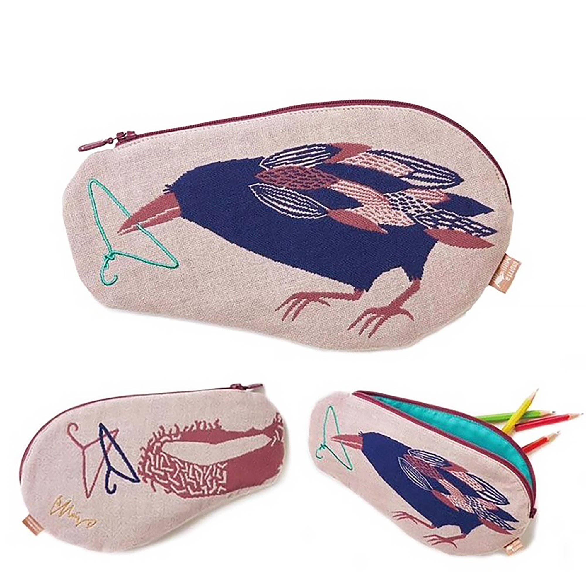 MinoCraft - Venta al por mayor Estuche para lápices - Estuche bordado japonés Morita MiW1