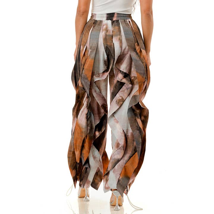 Black Pearl Clothing - Wholesale Pants - Women's - RUFFLED DREAMS PLUS JOGGERS2