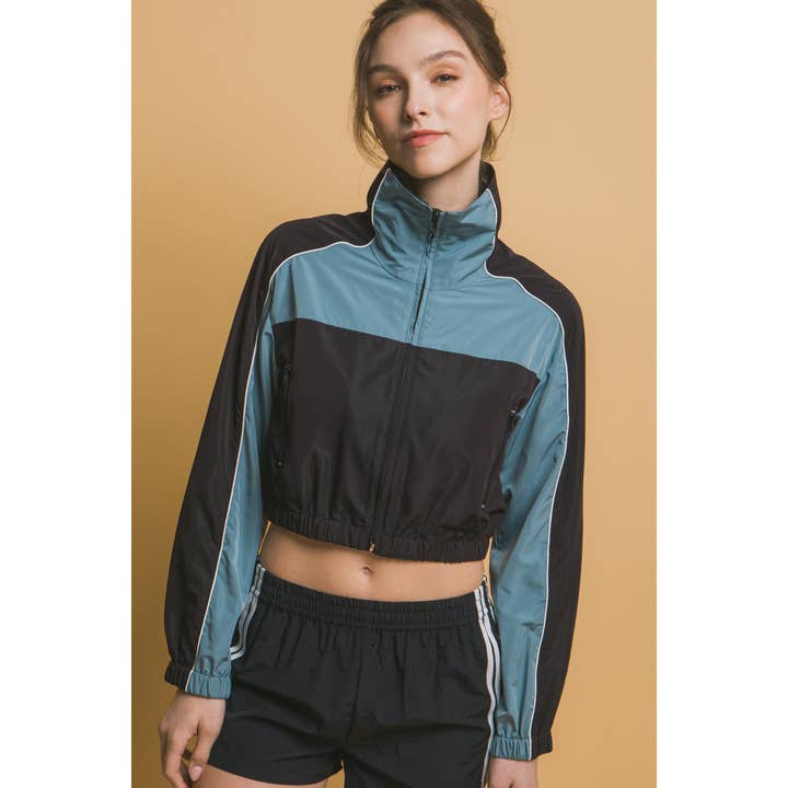 Paperdoll - Wholesale Jacket - Women's - Cropped Windbreaker Jacket8