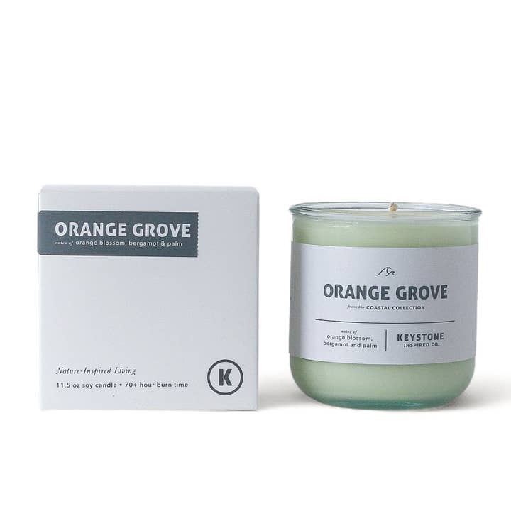 Orange Grove | Coastal Collection | 11.5 oz glass for wholesale by Keystone Inspired Co.