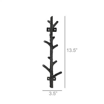 HomArt - Wholesale Wall Hook - Tree Branch Wall Hook, Cast Iron