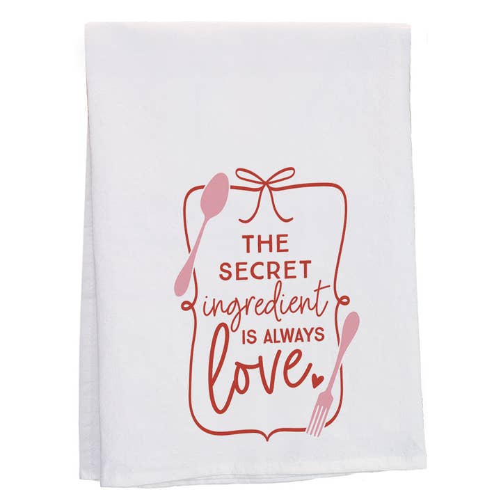 Ingredient Love - Tea Towels for wholesale by Sincere Surroundings