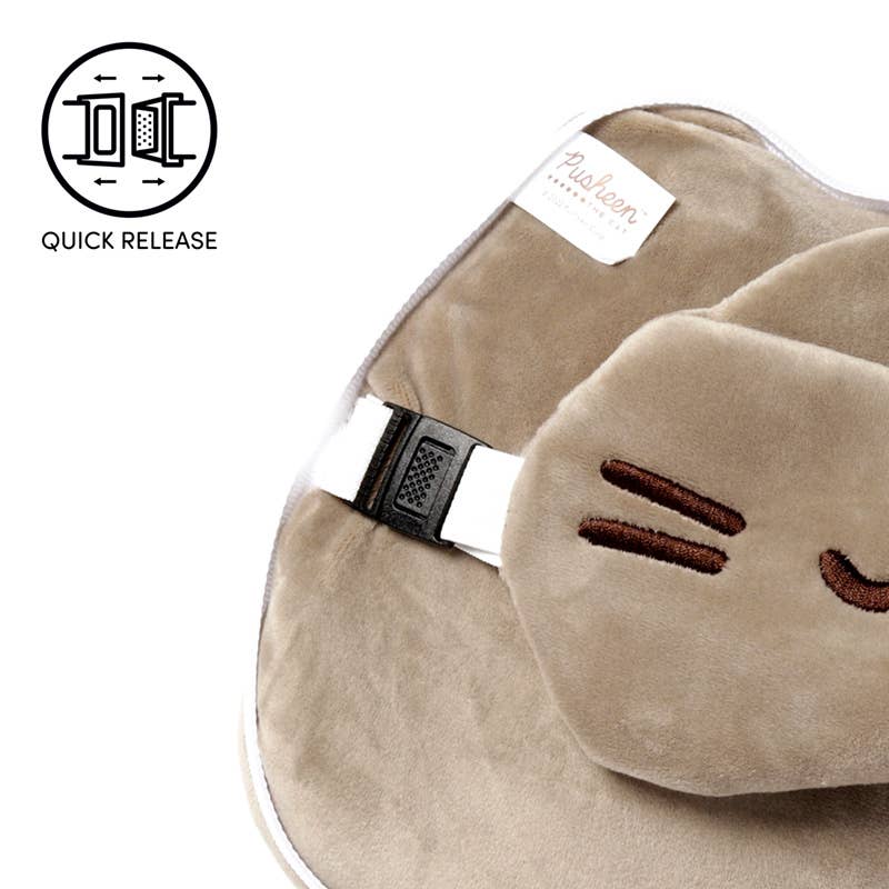 Puckator EU - Wholesale Travel Pillow - Relaxeazzz Pusheen Cat Shaped Travel Pillow & Eye Mask4