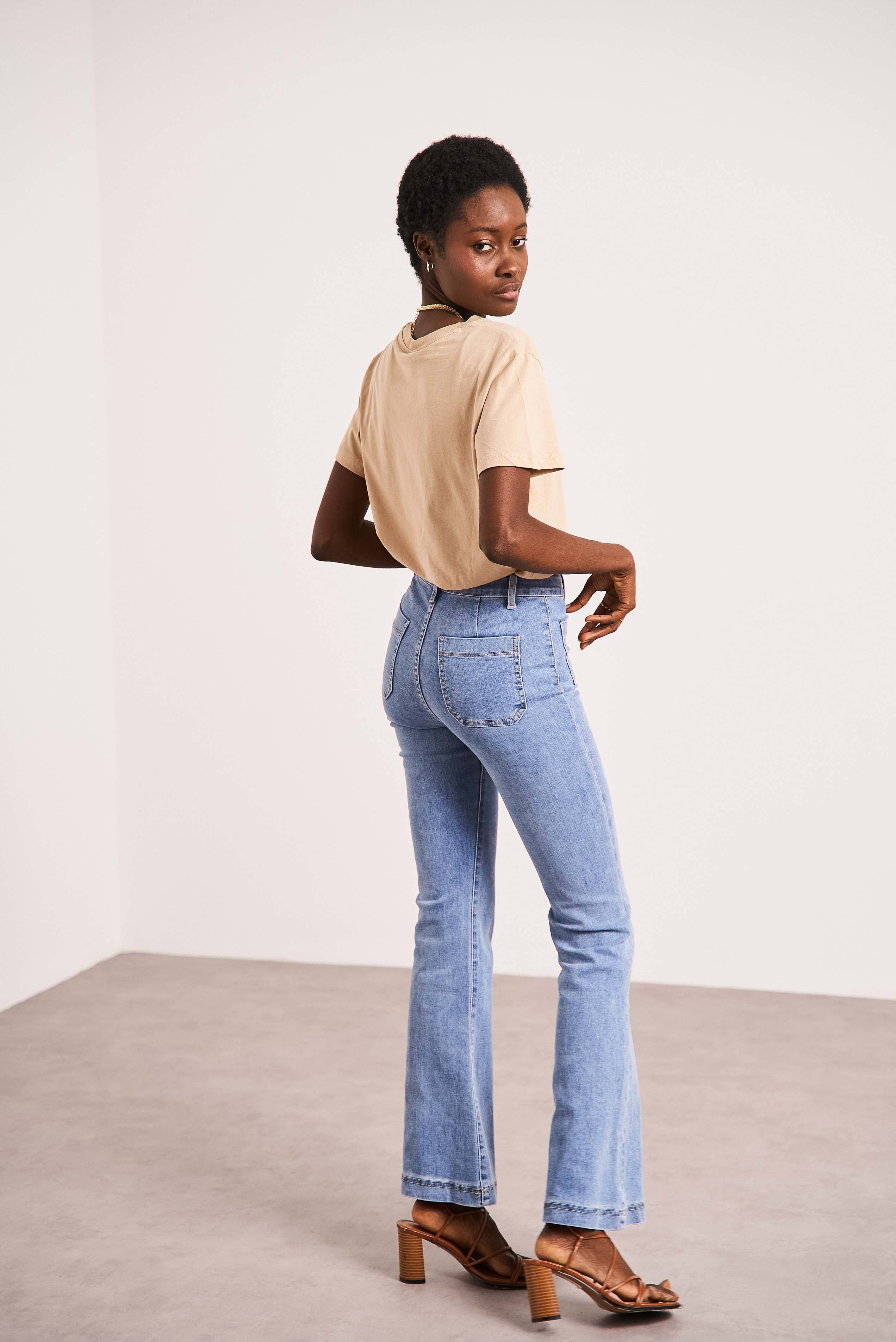 Oraije Paris – wholesale Jeans – Women’s – Francine mide-rise flare Jeans9
