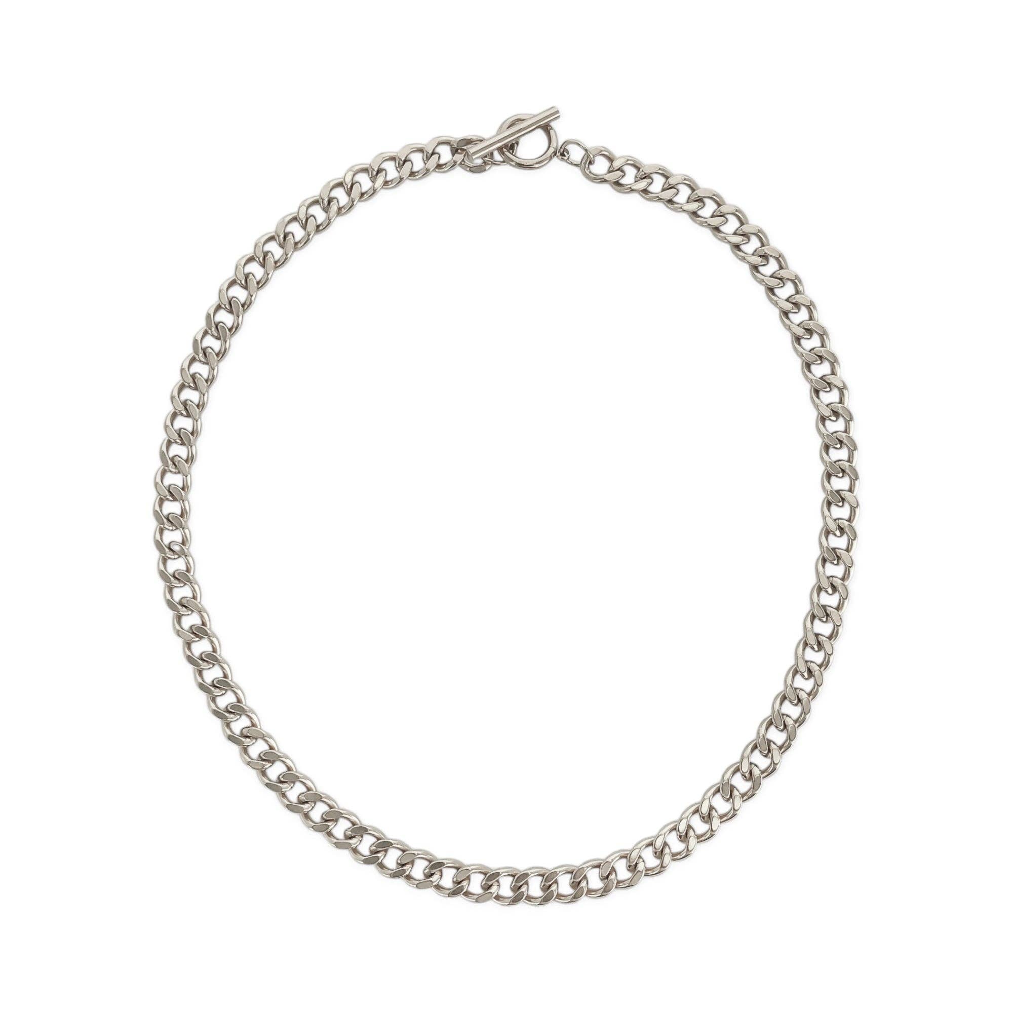 OMG Blings - Vente Collier maille et chaîne - S6N187 - Collier Résistant à l'Eau*0