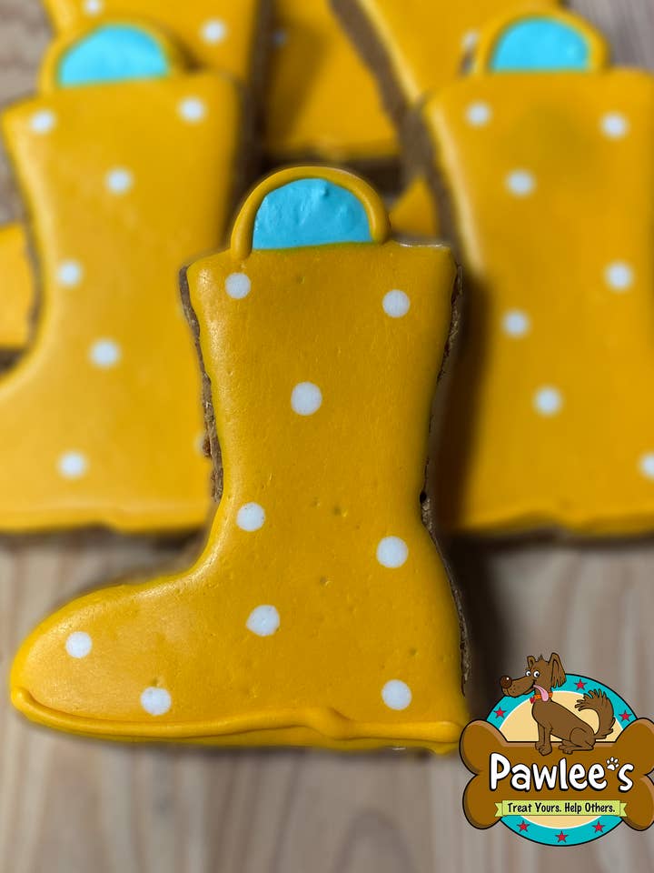 Regenstiefel-Keks 10/Stück-Packung für den Großhandel von Pawlee’s