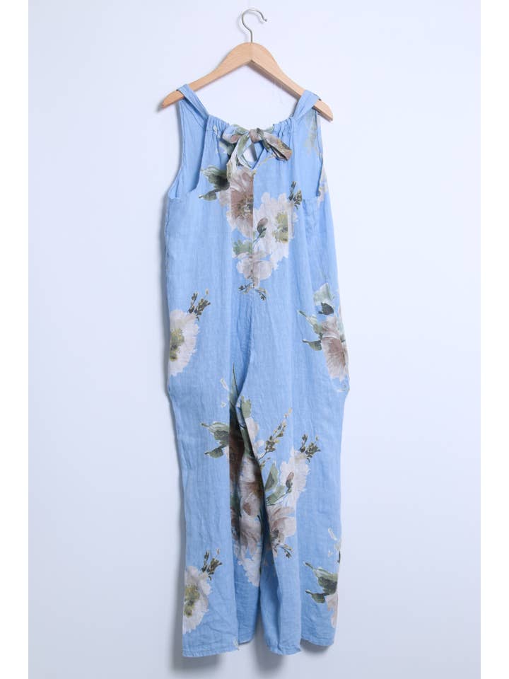 Shyloh - Wholesale Onesie - Women's - Flowy long dress with floral print and straps 2059920