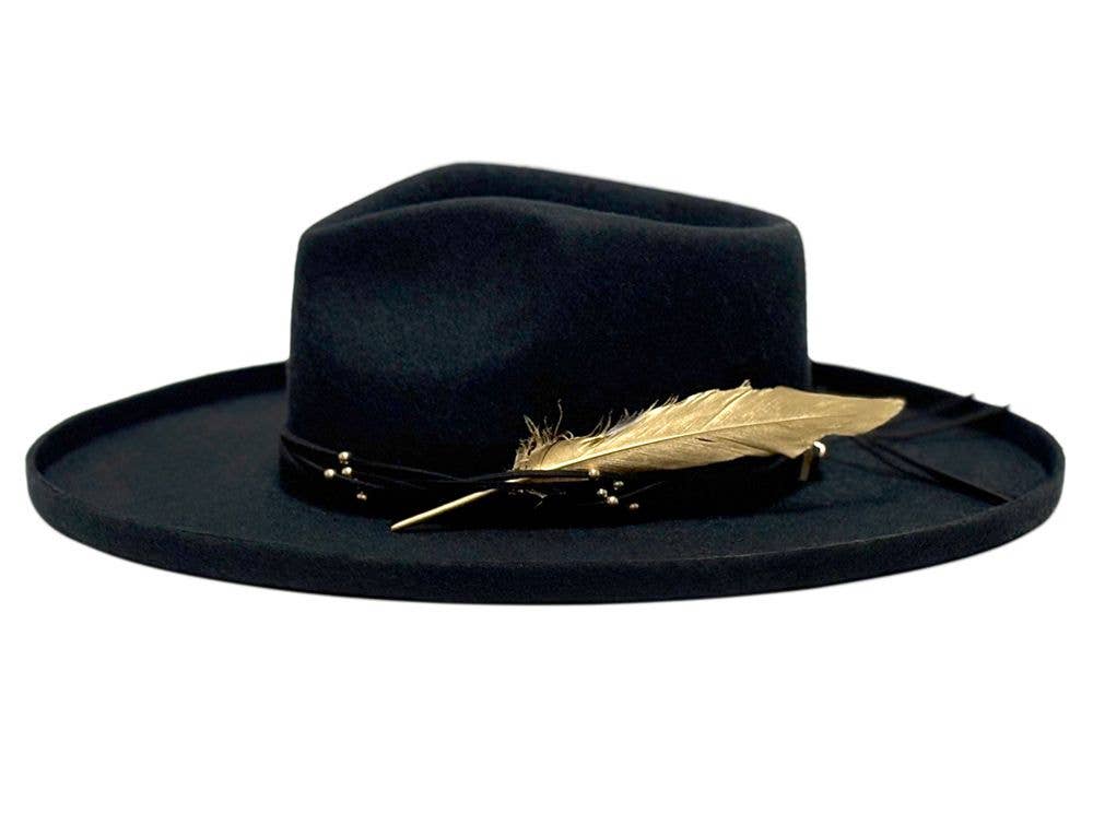 Epoch hats – Engroshandel Bucket hat - Dame – Australsk uldfilt hat med opkrøllet skygge9