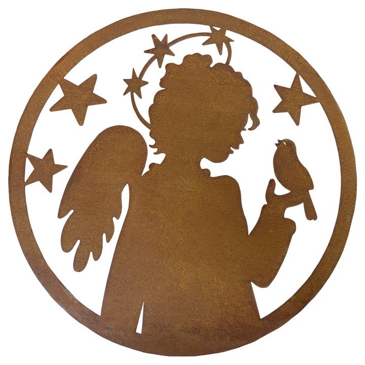 Round Eye on the Sparrow Hanging Decor 16" for wholesale by Songs of Joy