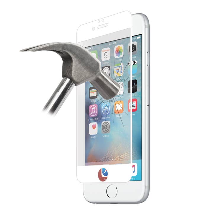 Cadre en verre trempé standard pour iPhone 6/6S/7/8/SE 2 pour la vente par PURO