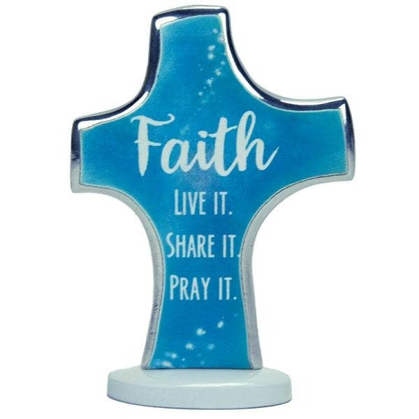 Faith Bedtime Prayer Cross for wholesale by Abbey + CA Gift