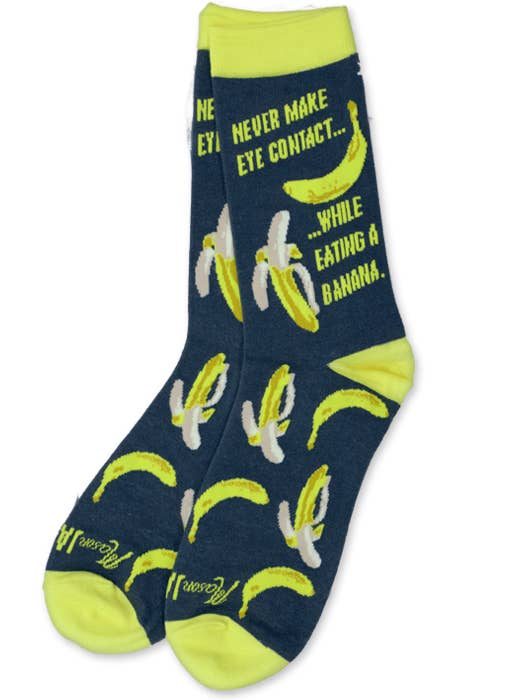 !Socks Banana for wholesale by Mason Jar Label