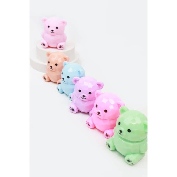 Candy Color Sugar Bear Lip Balm for wholesale on Faire