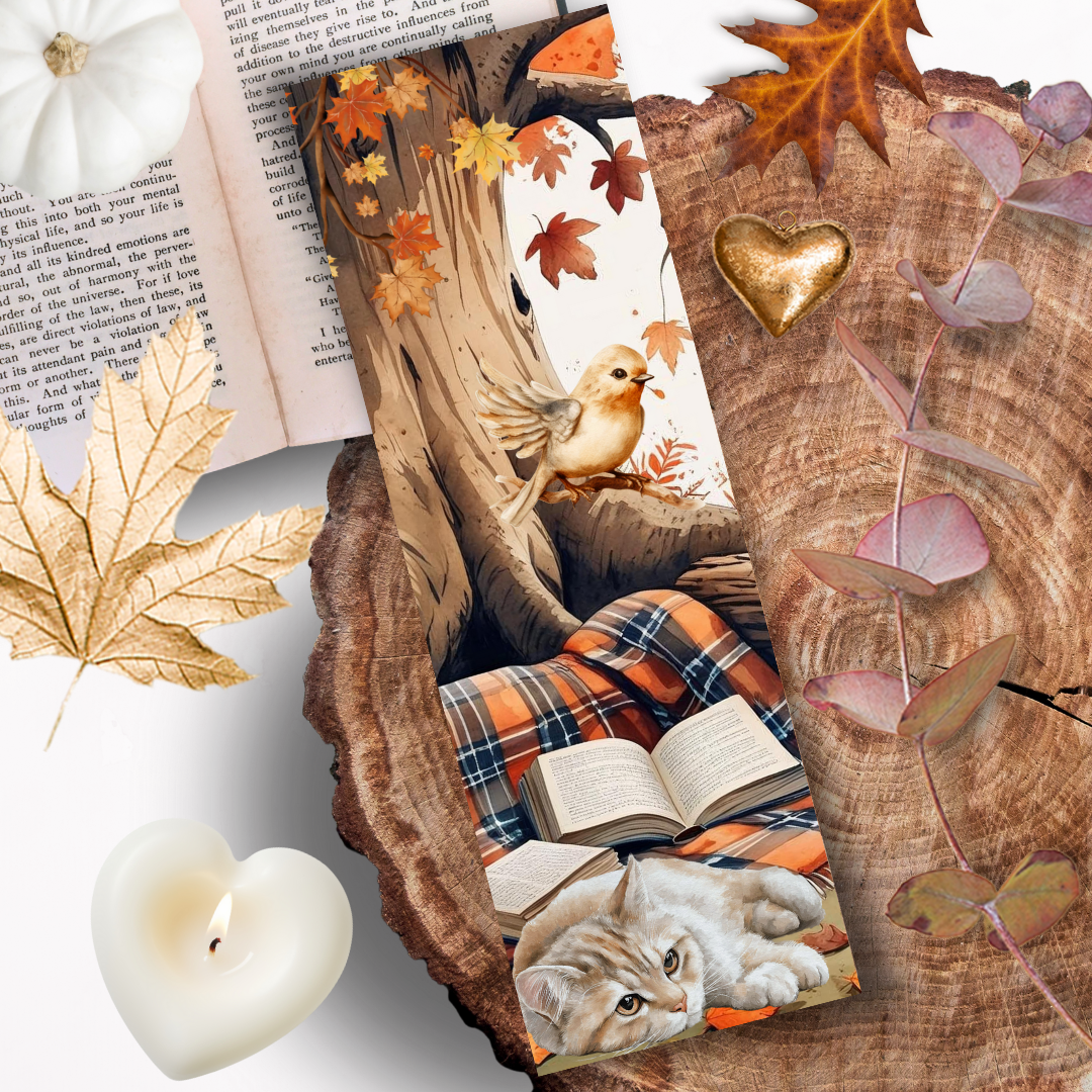 Les Moonettes – wholesale Bookmark – Bookmark The Rest of the Forest Cat0