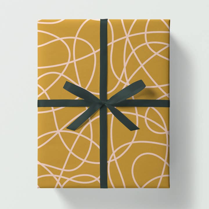 Papel de regalo garabateado | Papel de regalo | Papel artesanal para venta al por mayor de Graphic Factory