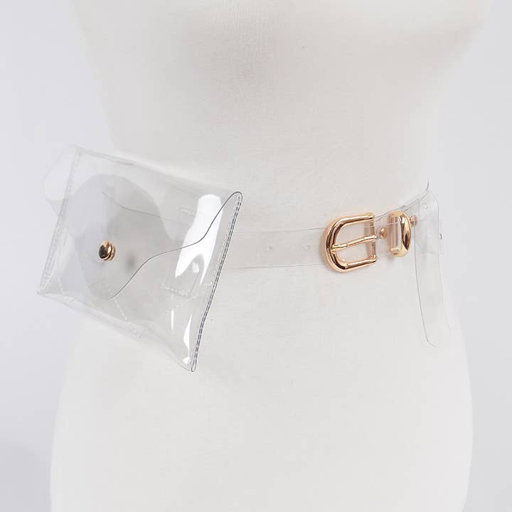 3AM BY H&D ACCESSORIES - Wholesale Belt Bag - Women's - Clear Daily Fanny Pack