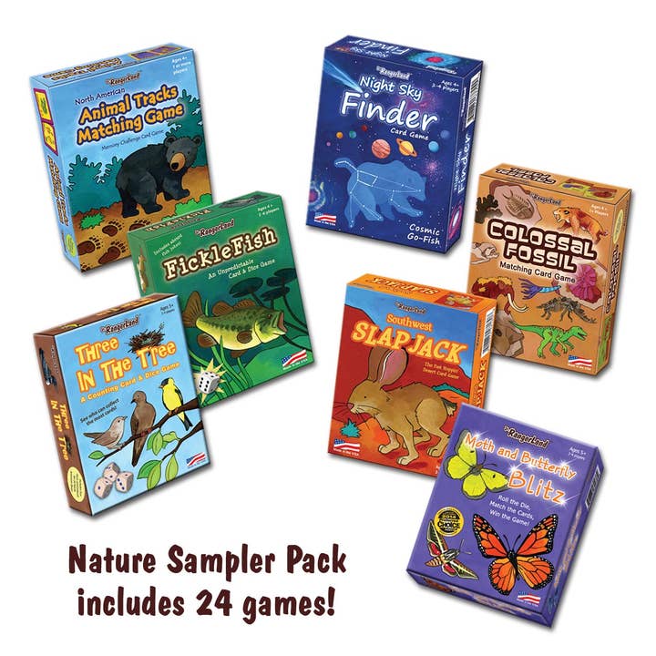 Nature Sampler Pack - 24 card games and other Purchase Wholesale nature puzzles. Free Returns & Net 60 Terms on Faire trending on Faire.