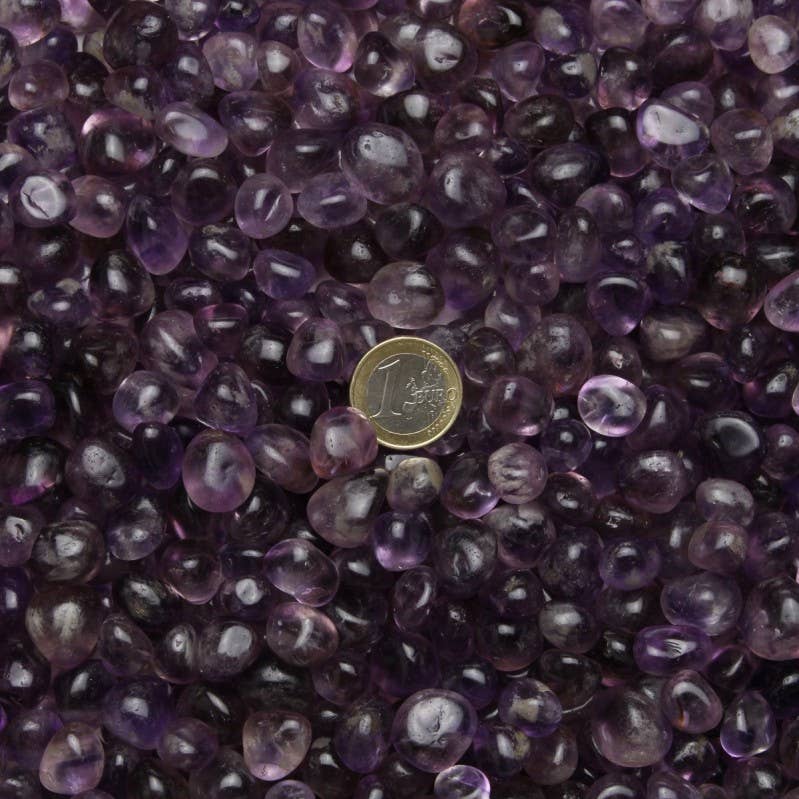 UniArt - Wholesale Ornament - Small amethyst pebbles, 200 grams1
