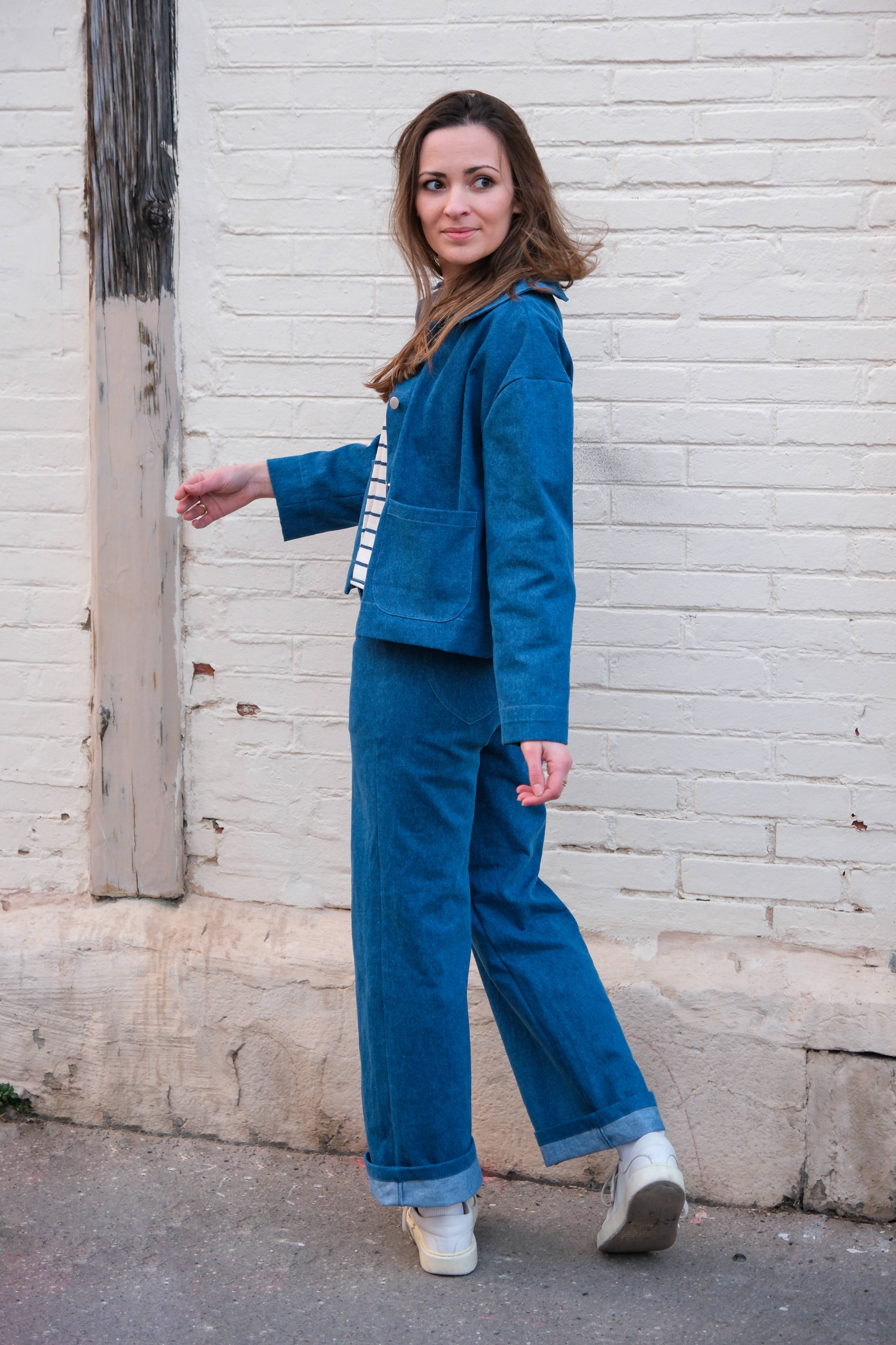 Cha' coud - Wholesale Craft Sewing Kit - Sewing pattern - The Tilda jacket3