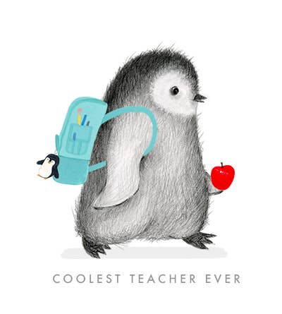 Dear Hancock - Wholesale Teacher/Back-to-School Card - Coolest Teacher Ever1