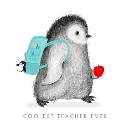 Dear Hancock - Wholesale Teacher/Back-to-School Card - Coolest Teacher Ever1