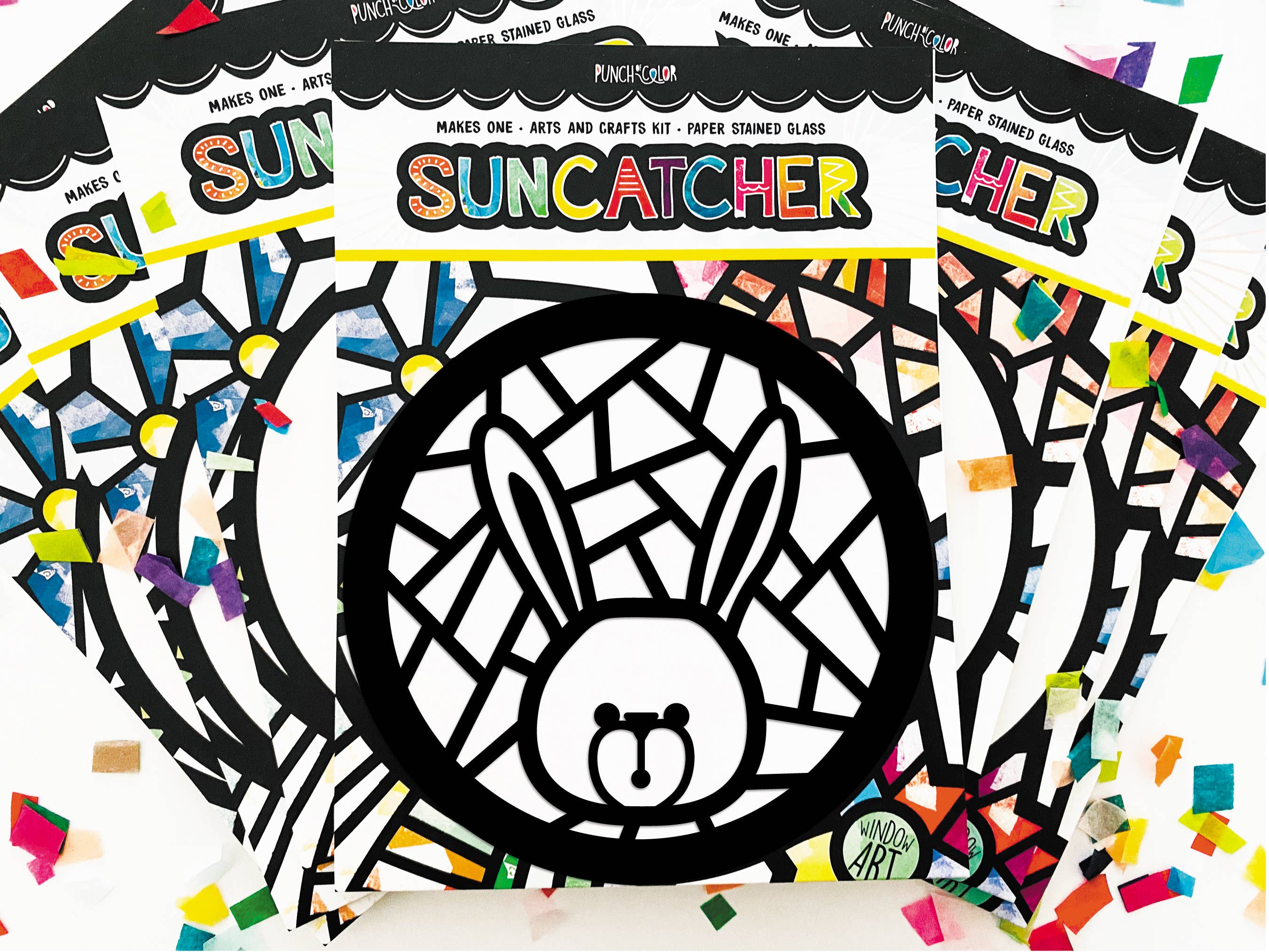 Punch of Color - Vente Kit de bricolage – enfant - Kit d'attrape-soleil lapin5