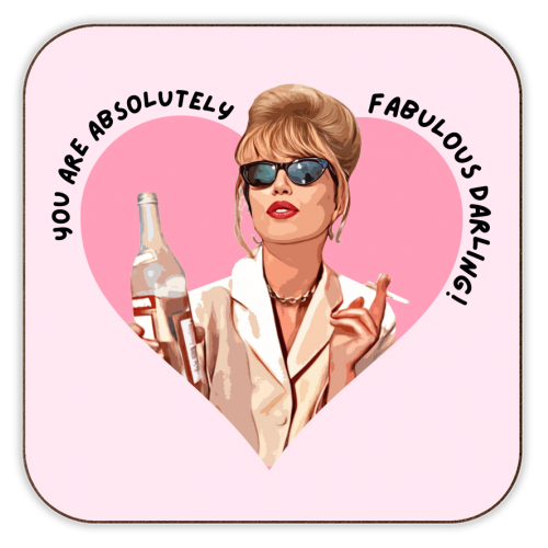 ART WOW – wholesale Coasters – Coasters 'Absolutely Fabulous Darling!'0