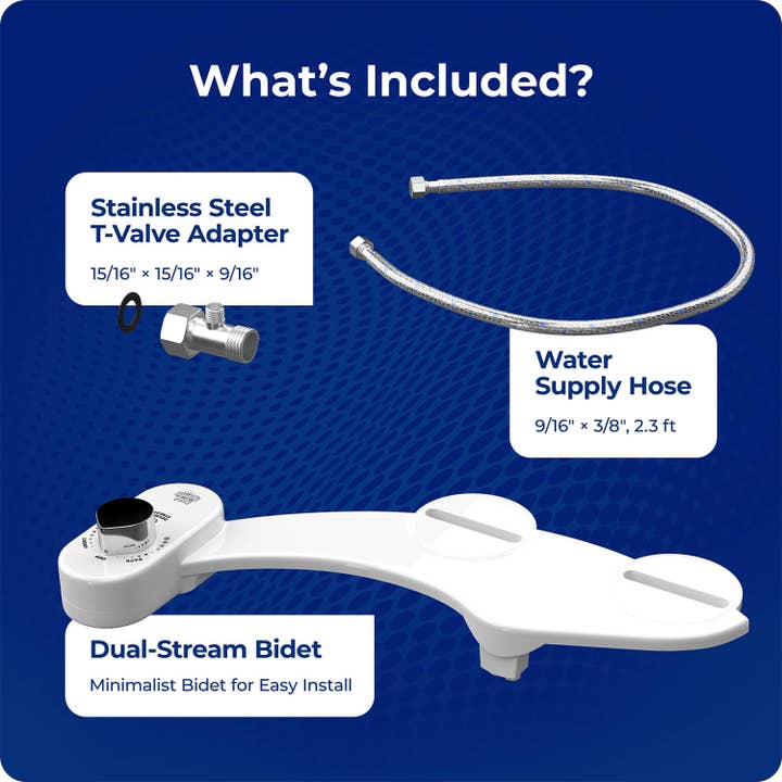 Squatty Potty – wholesale Bathroom accessory set – Squatty Potty Refresh-It Dual-Stream Bathroom Bidet