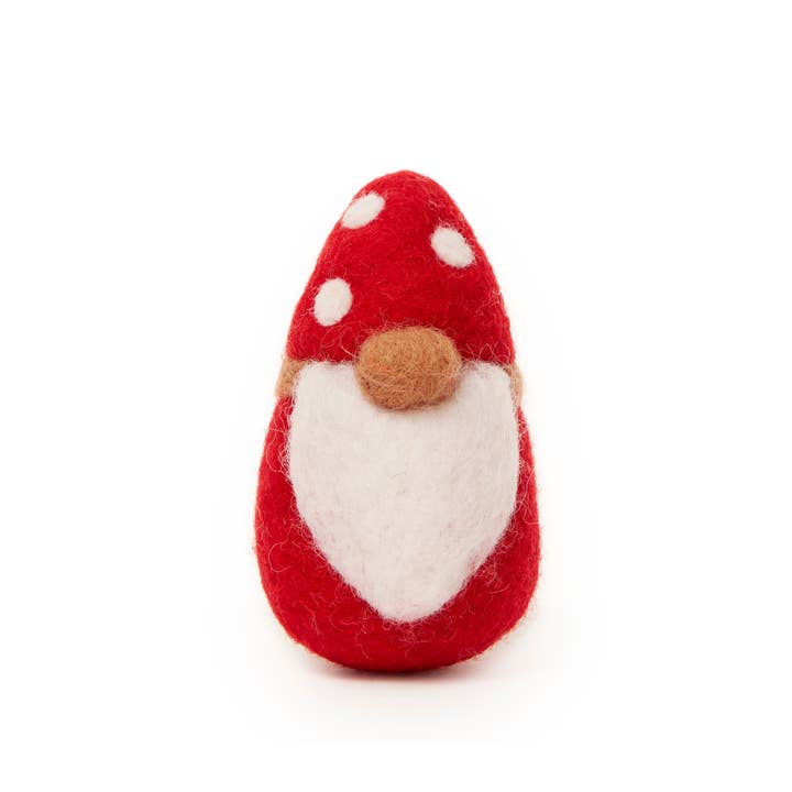 Gnome Christmas Cat Toy for wholesale by The Foggy Dog