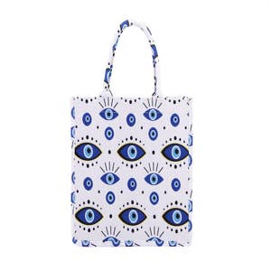 Purchase Wholesale evil eye tote. Free Returns & Net 60 Terms on Faire