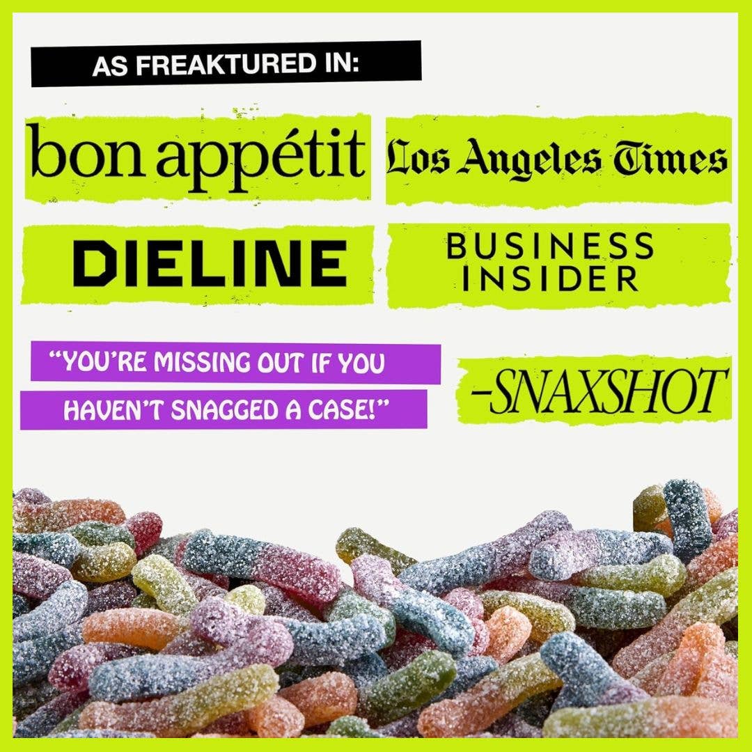 Rotten Candy - Wholesale Gummy - Sour Gummy Worms Candy: GF, Prebiotics, Low Sugar8