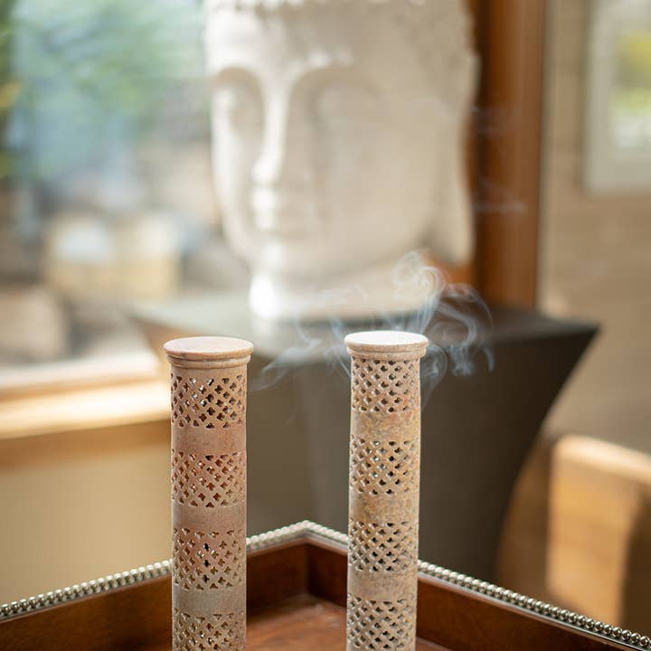 India Handicrafts Inc - Wholesale Incense Holder - Stone Incense Burner