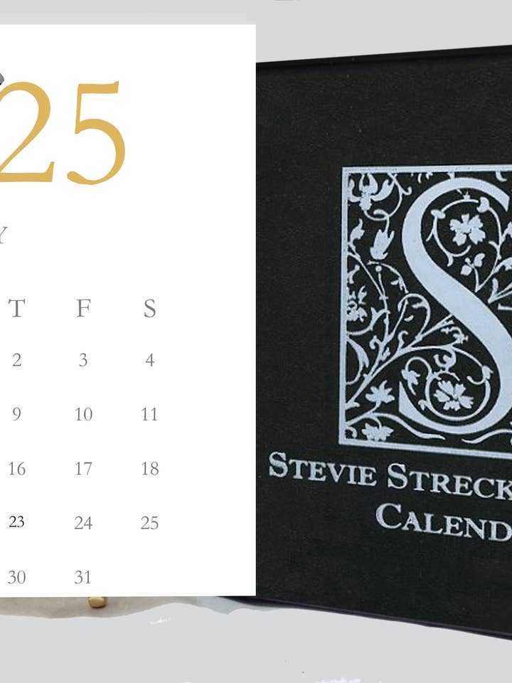 2025 Desk Calendar Refill for wholesale by Stevie Streck Designs